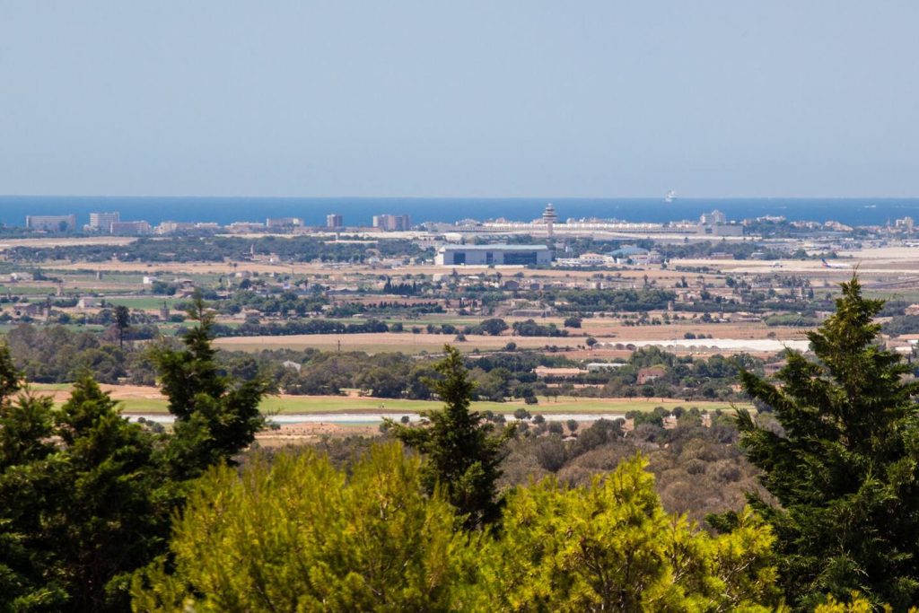villa vacacional con vistas de Mallorca